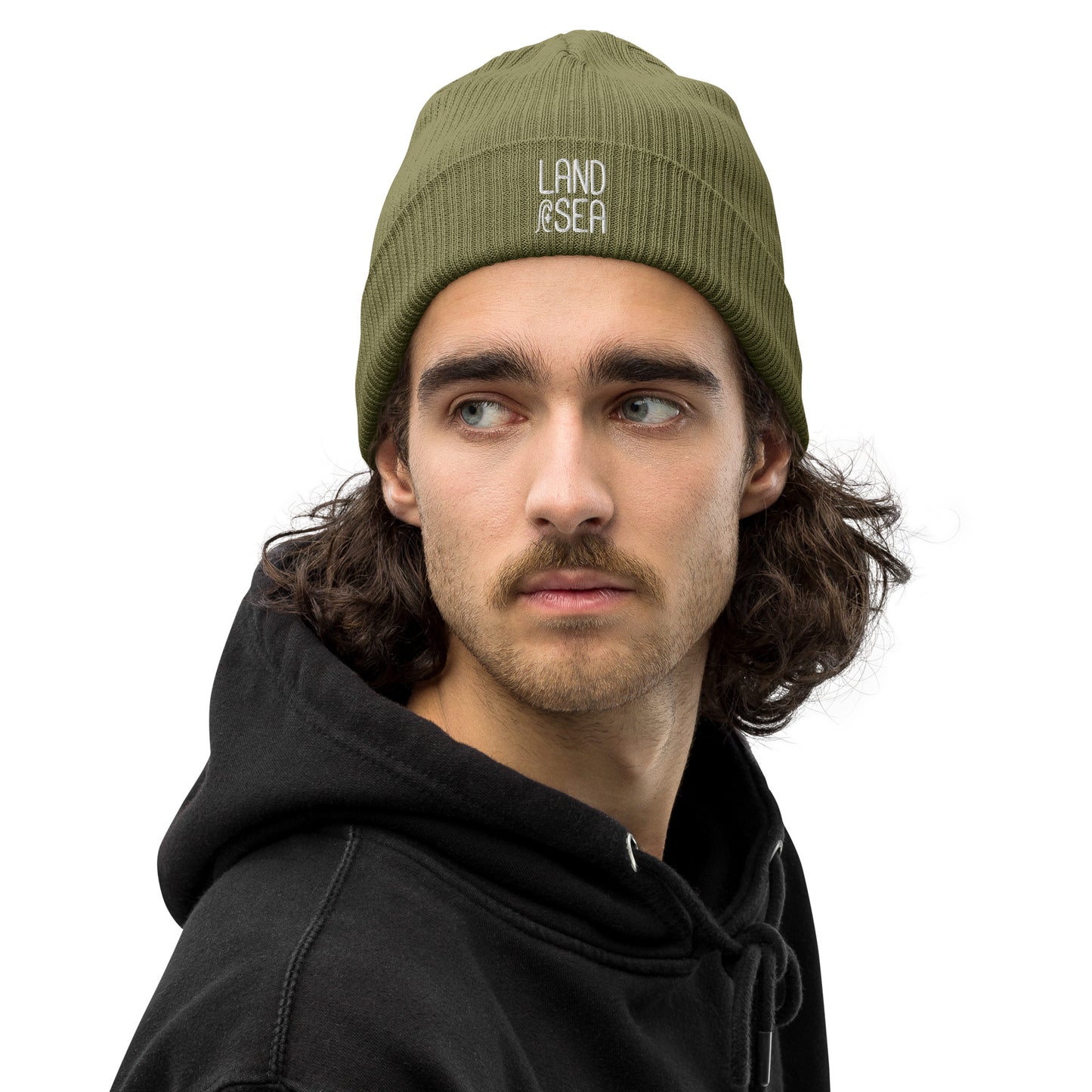 Land & Sea Organic Ribbed Beanie