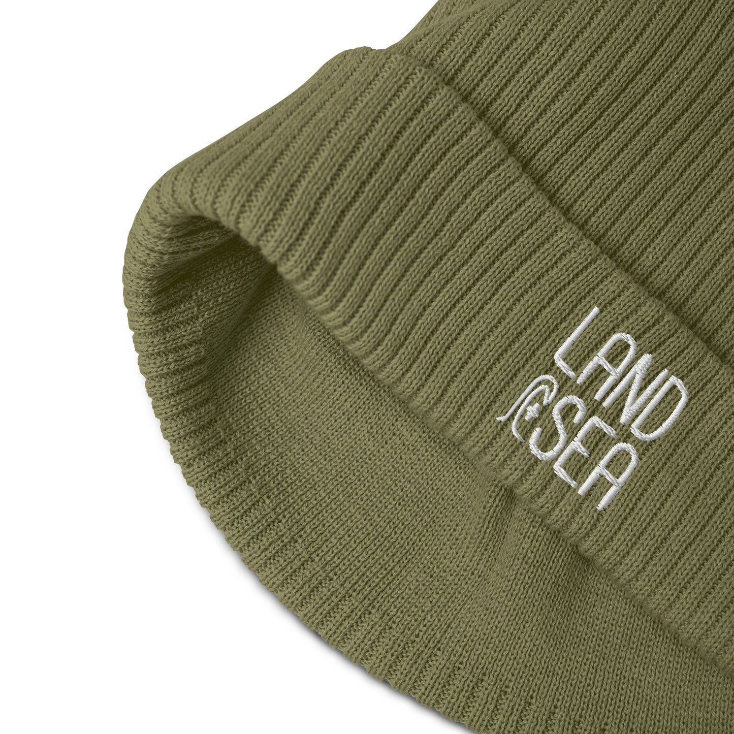 Land & Sea Organic Ribbed Beanie